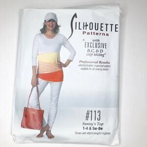 Silhouette Patterns #113 Sunny's Top All Sizes